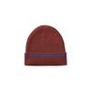 Ανδρικός Σκούφος Calvin Klein Patch Rib Cotton Tipping Beanie Cherry Mahogany/Royalty LV04D8054G-XWI