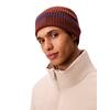 Ανδρικός Σκούφος Calvin Klein Patch Rib Cotton Tipping Beanie Cherry Mahogany/Royalty LV04D8054G-XWI