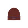 Ανδρικός Σκούφος Calvin Klein Patch Rib Cotton Tipping Beanie Cherry Mahogany/Royalty LV04D8054G-XWI