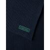 Ανδρικό Κασκόλ Calvin Klein Patch Chunky Rib Cotton Scarf Dark Sapphire LV04D8055G-CEF