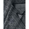 Ανδρικό Κασκόλ Calvin Klein Tonal Aop Wool Lw Scarf Black LV04D8064G-UB1