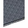 Ανδρικό Κασκόλ Calvin Klein Tonal Aop Wool Lw Scarf Black LV04D8064G-UB1