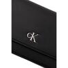 Γυναικείο Πορτοφόλι Calvin Klein Minimal Monogram Ew Flap Ph CB19 Na Black LV04K1027G-UB1