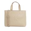 Γυναικεία Τσάντα Calvin Klein Sculpted Mini Ew Tote Crockery LV04K3111G-PBF