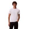 Ανδρικό T-Shirt Calvin Klein SS Stretch Cotton Slim Tee Bright White LV04LC240G-YAF