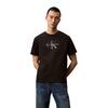 Ανδρικό T-Shirt Calvin Klein Ss Hero Monologo Tee 20s Black LV04RB862G-UB1