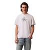 Ανδρικό T-Shirt Calvin Klein Ss Hero Monologo Tee 20s Brilliant White LV04RB862G-YAA