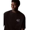 Ανδρικό T-Shirt Calvin Klein A- Ss Rel Seasonal Monologo Tee Black LV04RC856G-UB1