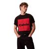 Ανδρικό T-Shirt Calvin Klein Ss 16s Io Calvin Box Graphic Tee Black LV04RD813G-UB1