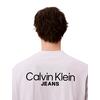 Ανδρικό T-Shirt Calvin Klein Logo Back Print T-Shirt Brilliant White LV04RD825G-YAA