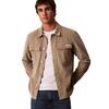 Ανδρικό Πουκάμισο Calvin Klein Ls Corduroy Easy Overshirt Roasted Cashew LV04RH115G-HMT
