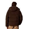 Ανδρικό Μπουφάν Calvin Klein Ls Corduroy Puffer Hd Down Jkt Dark Coffee LV04RH529G-TO2