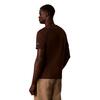 Ανδρικό T-Shirt Calvin Klein Ss Clsc Sueded Jersey Badge Tee Brown Cork LV04RJ206G-WFM