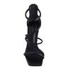Γυναικεία Πέδιλα Makris Black 22.50.140-BLACK