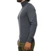 Ανδρικό Πουλόβερ Calvin Klein Superior Wool Mock Neck Dark Grey Heather K10K110420-P4E
