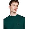 Ανδρικό Πουλόβερ Tommy Hilfiger Pima Org Cashmere Crew Neck Ornamental Green Heather MW0MW28046-MRC