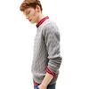 Ανδρικό Πουλόβερ Tommy Hilfiger Classic Cable Crew Neck Medium Grey Heather MW0MW33132-P91