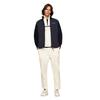 Ανδρική Ζακέτα Tommy Hilfiger Tommy Logo Mix Media Stand Zip Desert Sky MW0MW33652-DW5