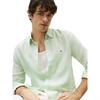 Ανδρικό Πουκάμισο Tommy Hilfiger Pigment Dyed Li Solid Rf Shirt Opal Green MW0MW34602-LXY