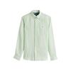 Ανδρικό Πουκάμισο Tommy Hilfiger Pigment Dyed Li Solid Rf Shirt Opal Green MW0MW34602-LXY