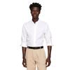 Ανδρικό Πουκάμισο Tommy Hilfiger Dc Linen Dobby Shirt Optic White / Optic White MW0MW34641-YCF