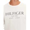 Aντρική Μπλούζα Tommy Hilfiger Big Ls White MW0MW36502-YBR