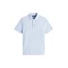 Ανδρικό Polo Tommy Hilfiger Tonal Monotype Reg Breezy Blue MW0MW38456-C1O
