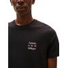 Ανδρικό T-shirt Tommy Hilfiger Stack Black MW0MW38622-BDS