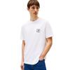 Ανδρικό T-shirt Tommy Hilfiger Stack White MW0MW38622-YBR