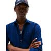 Ανδρικό Πουκάμισο Tommy Hilfiger Dobby Structure Rf Shirt Preppy Navy MW0MW39446-C7G