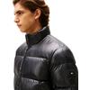 Ανδρικό Μπουφάν Tommy Hilfiger Shiny Down Stand Puffer Black MW0MW40617-BDS