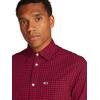 Αντρικό Πουκάμισο Tommy Jeans Poplin Check Red Hot DM0DM21115-XME