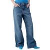 Γυναικείο Jean Karl Lagerfeld Klj Mr Relaxed Denim Washed Dark Blue A2W10044-1CM