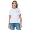 Γυναικείο T-Shirt Calvin Klein Line Embroidery Classic T Brilliant White  LV047D882G-YAA