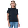 Γυναικείο T-Shirt Calvin Klein Line Embroidery Classic T Brilliant Black LV047D882G-UB1