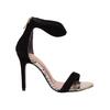 Γυναικεία Πέδιλα Ted Baker Aurelis Suede Bow Ankle Strap Black 242283-BLACK1