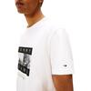 Ανδρικό T-Shirt Tommy Jeans Reg Photo Flag Ss Tee Ecru DM0DM22464-YBL
