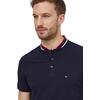 Ανδρικό Polo Tommy Hilfiger Mao Rwb Tipped Slim Desert Sky MW0MW34752-DW5