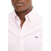 Ανδρικό Πουκάμισο Tommy Jeans Reg Linen Blend Ls Ext Precious Pink DM0DM20875-TH3
