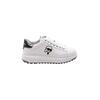 Ανδρικά Sneakers Karl Lagerfeld Kapri Lug Nft Lo Lace White Lthr W Silver KL57530-01S