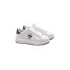 Ανδρικά Sneakers Karl Lagerfeld Kapri Lug Nft Lo Lace White Lthr W Silver KL57530-01S