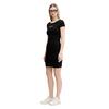 Γυναικείο Φόρεμα Karl Lagerfeld Klj Cap Sleeve Milano Black A2W13051-999