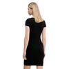Γυναικείο Φόρεμα Karl Lagerfeld Klj Cap Sleeve Milano Black A2W13051-999