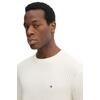 Αντρικό Πουλόβερ Tommy Hilfiger Herringbone Structure C Nk Ivory Petal MW0MW37400-Z00