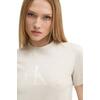 Γυναικείο T-shirt Calvin Klein Glossy Monologo Regural Moonbeam J20J224983-PDH