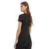 Γυναικείο T-shirt Tommy Jeans Slim Essential Logo Ext Black DW0DW19447-BDS