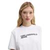 Γυναικείο T-shirt Karl Lagerfeld Reg Ss Essential White A1W17005-100