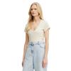 Γυναικείο T-shirt Boss C Eslane 4 Open Beige 50540432-287