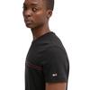 Ανδρικό T-shirt Tommy Jeans Slim Entry Graphic Ext Black DM0DM20779-BDS