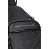 Ανδρικό Τσαντάκι Χιαστί Τommy Hilfiger Th Modern Monogram Sling Black AM0AM14756-BDS